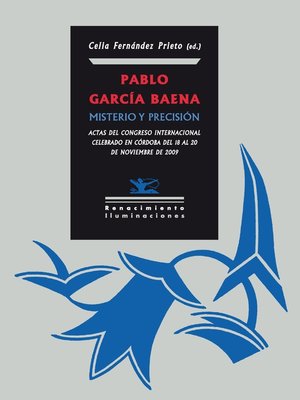 cover image of Pablo García Baena